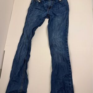 ZKY Jeans Boys Blue‎ Denim Adjustable Waist Casual Pants Size Unknown